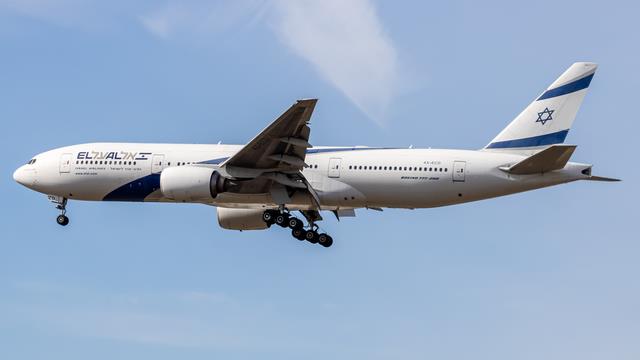 4X-ECD:Boeing 777-200:EL AL